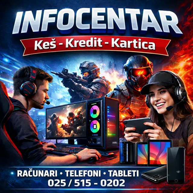 Infocentar Sombor Računari i oprema