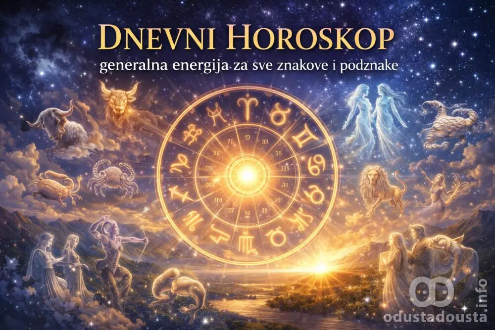 Dnevni Horoskop: Generalna energija za sve znake i podznake 1,2,3,4,5,6,7 februar