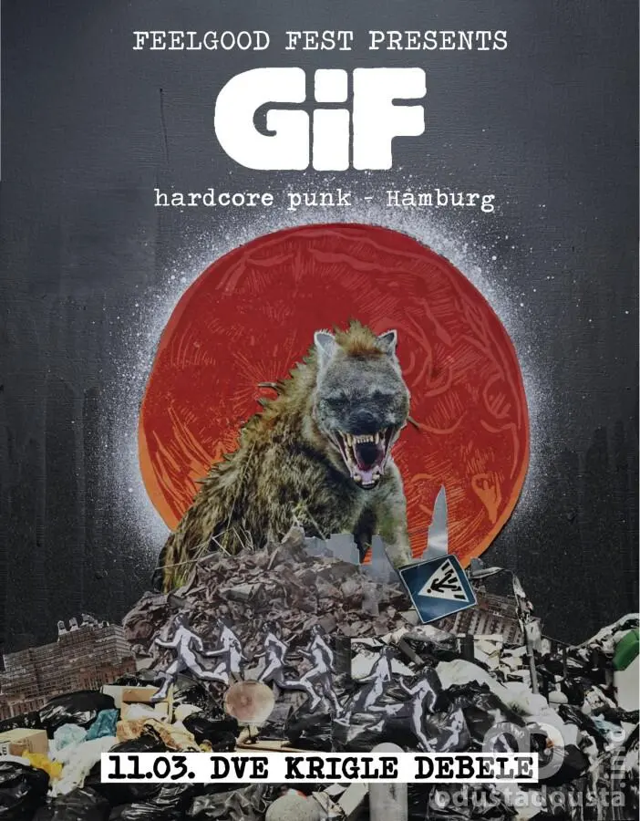Hardcore spektakl iz Hamburga: Nemački bend GIF stiže u Sombor