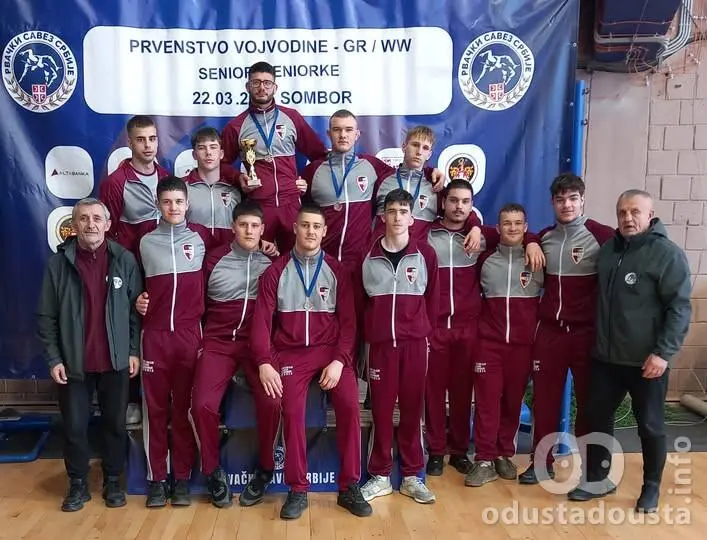 MARKO FRATRIĆ ŠAMPION VOJVODINE: Somborski rvači dominantni na domaćem terenu