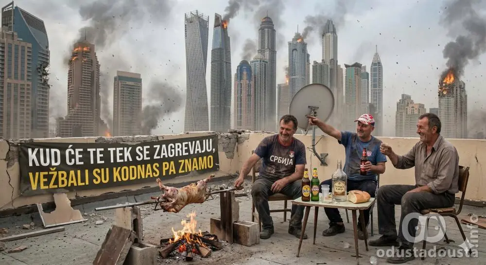 Balkan više ne ratuje: Dubai u plamenu, a na terasi 44. sprata – miris jagnjetine