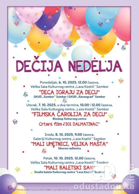 "Mali umetnici, velika mašta"