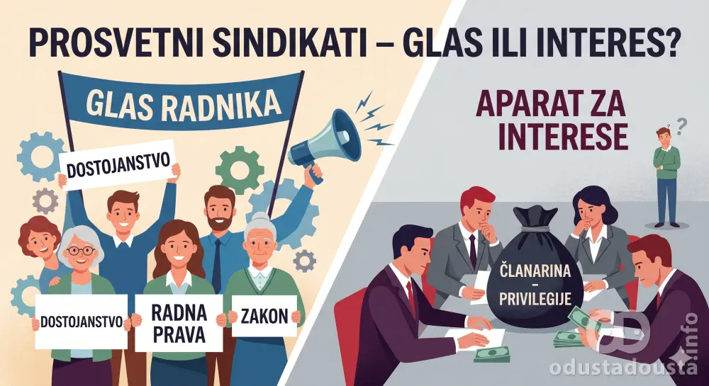 Sindikati u prosveti: Borba za radnike ili sopstveni profit?