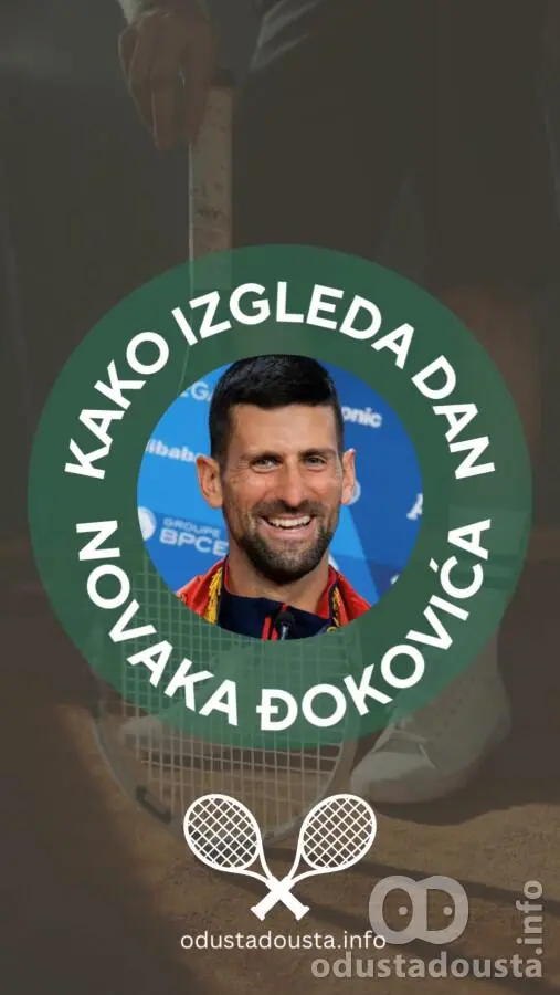 Kako izgleda dan Novaka Đokovića: male navike koje stoje iza velikih uspeha