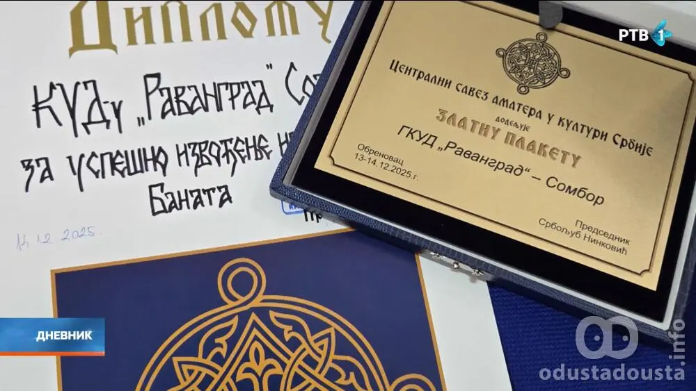 Veliki uspeh u Obrenovcu: KUD „Ravangrad“ osvojio zlato na smotri ansambala Srbije