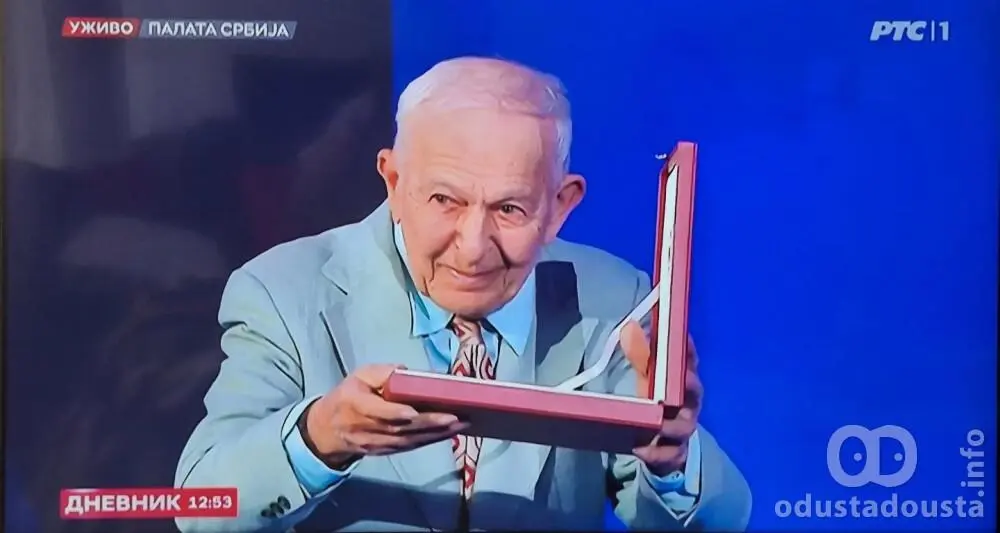 Tako to rade Čonopljanci: Čika Dušan Pejin na Sretenje odlikovan Karađorđevom zvezdom