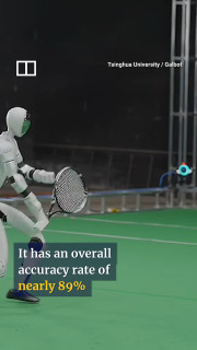 Kina: Humanoidni robot G1 zaigrao tenis protiv čoveka