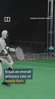 Kina: Humanoidni robot G1 zaigrao tenis protiv čoveka