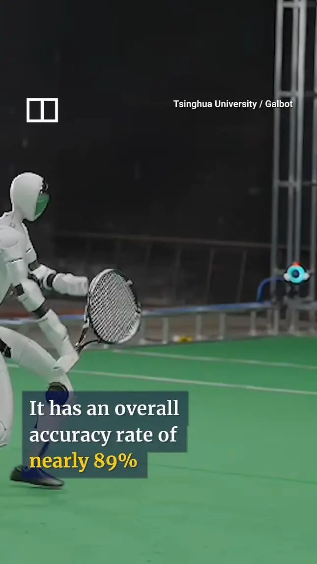 Kina: Humanoidni robot G1 zaigrao tenis protiv čoveka