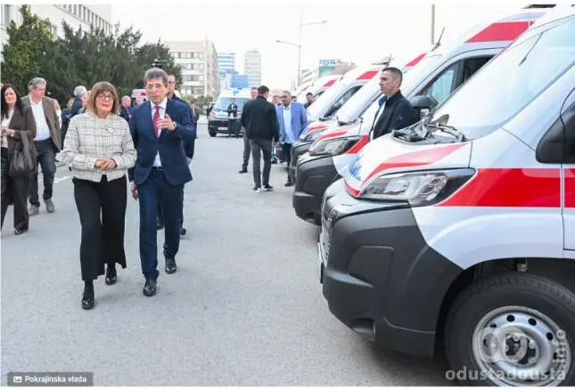 Novo sanitetsko vozilo stiglo u Opštu bolnicu u Somboru