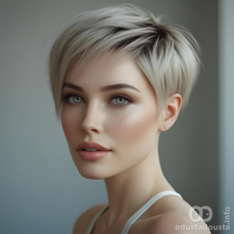 Asimetricni pixie cut