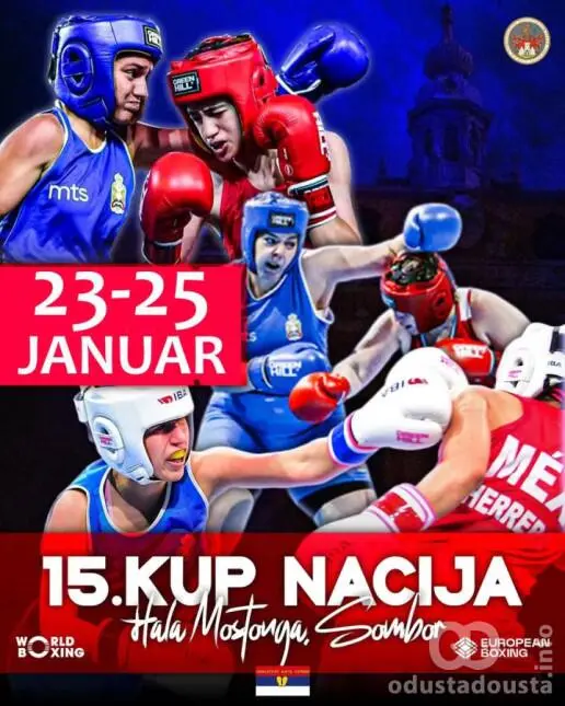 Sombor domaćin 15. Kupa nacija u ženskom boksu