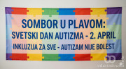 Sombor u plavom: Obeležen 2. april, Svetski dan osoba sa autizmom