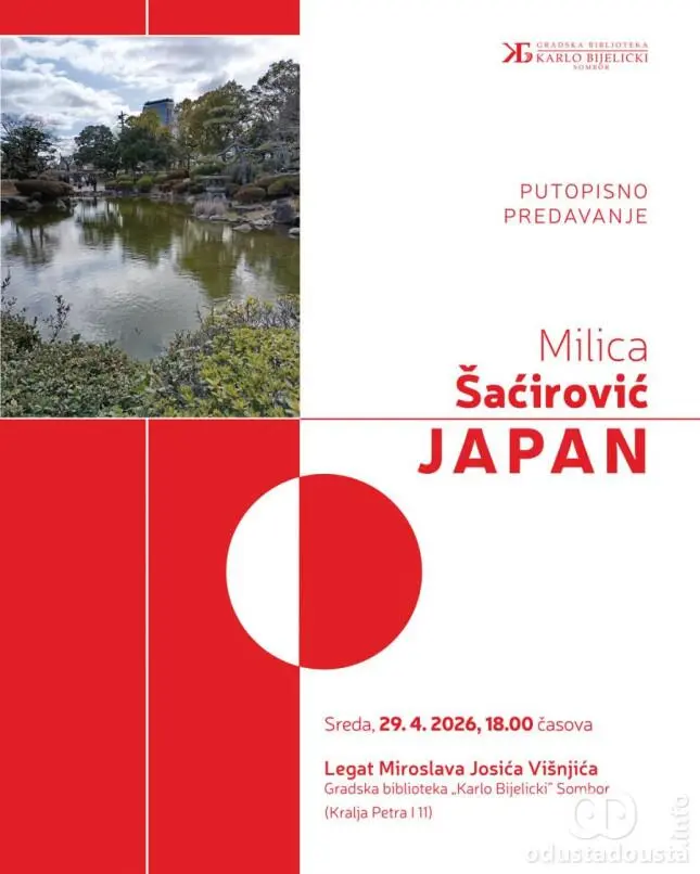 Japan očima Somborke: Milica Šaćirović prenosi utiske iz „Zemlje izlazećeg sunca“