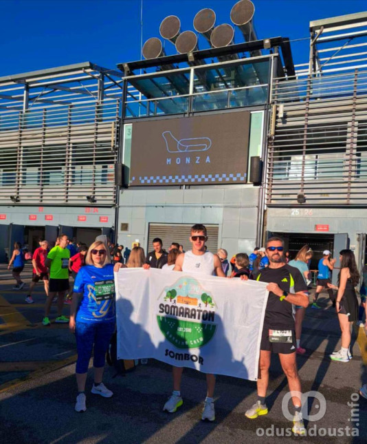 Somaratonci na stazi Formule 1 u Monci!