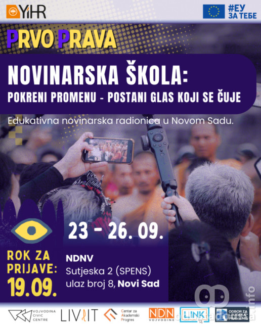 NDNV poziva mlade novinare: Radionica u Somboru o istraživačkom novinarstvu