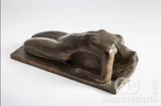 Reprodukcija: Risto Stijović, „Ženski akt – Nevenka Urbanova“ (1928), Kuća legata