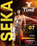 Seka Aleksić u Night Clubu TIME: Rezervišite 7. mart za najbolji provod u regionu!