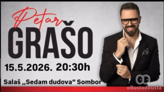 Petar Grašo stiže u Sombor: Spektakl na salašu „Sedam dudova“