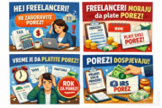 Poreska uprava podseća - porez za frilensere