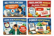 Poreska uprava podseća - porez za frilensere