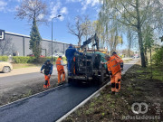 Sombor Dobija Novu Biciklističku Stazu: Asfaltiranje u Karađorđevoj Ulici u Završnoj Fazi