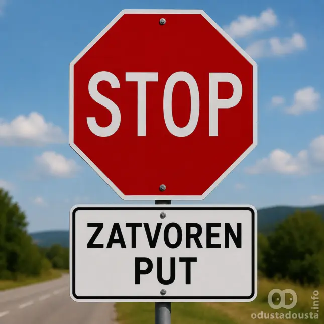 Važno obaveštenje za vozače: Privremeno zatvoren putni pravac Kljajićevo–Sivac
