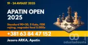 Drugi međunarodni šahovski rejting turnir „Apatin open - Liberland 2025.”