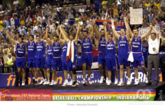Košarkaška reprezentacija Srbije - prvak sveta 2002. godine