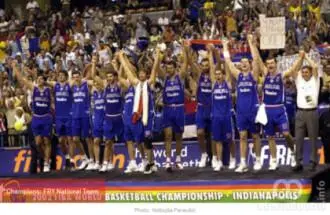 Košarkaška reprezentacija Srbije - prvak sveta 2002. godine