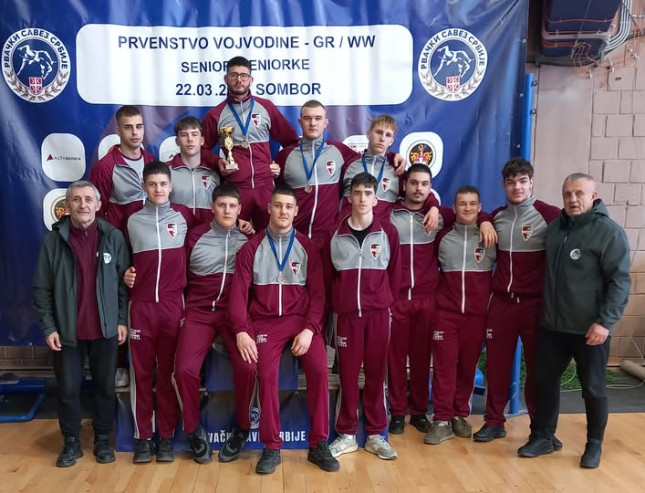 MARKO FRATRIĆ ŠAMPION VOJVODINE: Somborski rvači dominantni na domaćem terenu