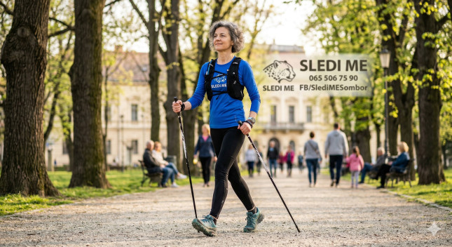 Naučite pravilnu tehniku nordijskog hodanja uz klub "Sledi ME"