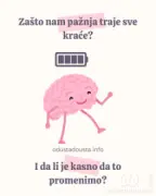 Zašto nam pažnja traje sve kraće – i da li je kasno da to promenimo?