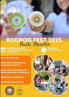 Plakat za "Bodrog fest 2025"