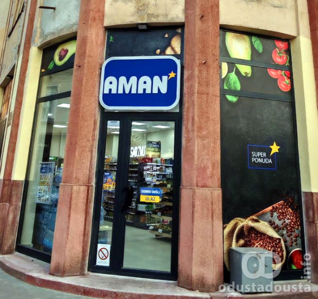 Otvoren novi AMAN market u Vadingerovoj palati