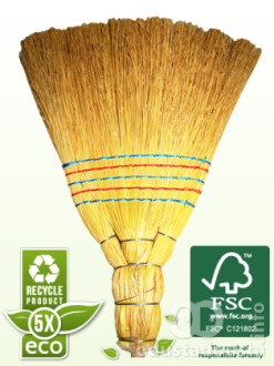 5x šivena industrijska metla