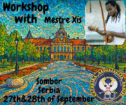 Kapuera Seminar 27 i 28 sep Mestre Xis iz kluba Ginga Viva