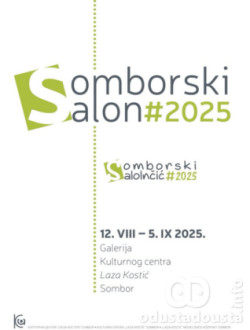 Plakat "Somborskog salona #2025"