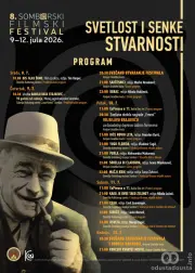 Najava: Osmi Somborski filmski festival od 9. do 12. jula