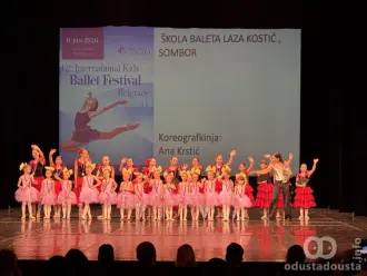Tradicionalni javni čas Studija klasičnog baleta u KC „Laza Kostić“ Sombor