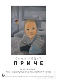 Plakat izložbe "Priče" Sanje Medić