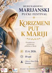 Međunarodni marijanski pučki festival sutra u Monoštoru: „Korizmeni put k Mariji“