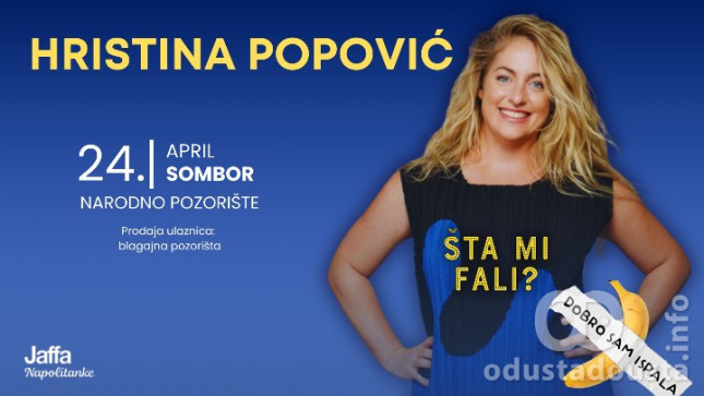 DOBRO SAM ISPALA - ŠTA MI FALI?
