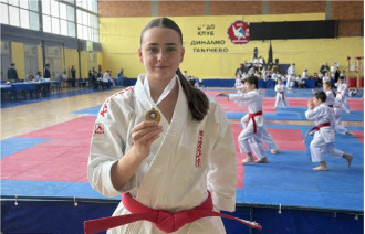 Karate klub „Somborac“ briljirao u Pančevu: Kristina Kosanović šampionka