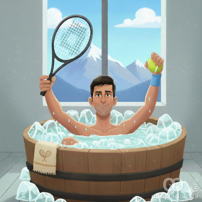 Zašto Novak Đoković koristi hladne kupke - i zašto bi i vi trebali da probate