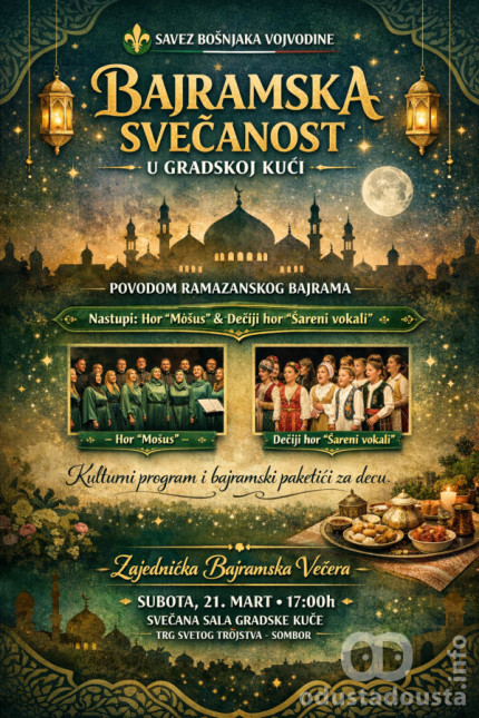 Bajramski koncert u Somboru okuplja građane u duhu tradicije i zajedništva