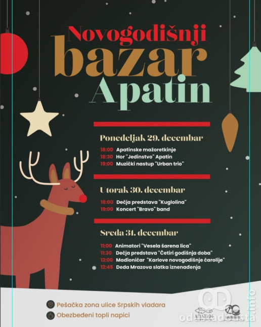 Muzički nastup „Urban trio” Apatin