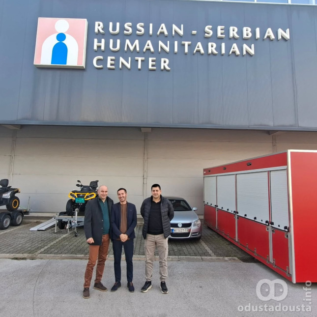 Ponos za DVD Stapar: Dogovorena obuka u najsavremenijem centru