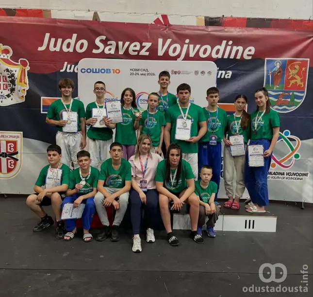 Sjajan uspeh somborskih džudista na Školskoj olimpijadi u Novom Sadu