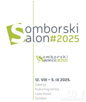 Plakat "Somborskog salona #2025"
